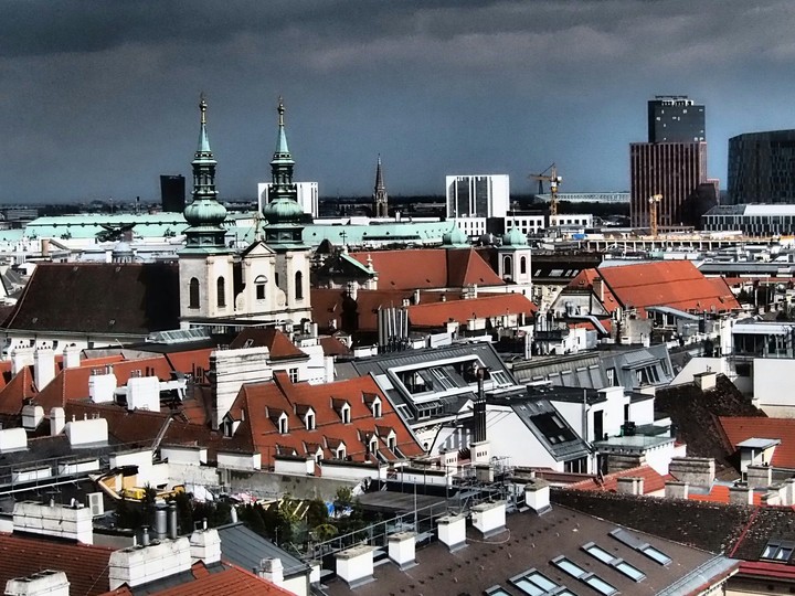 Vienna from above