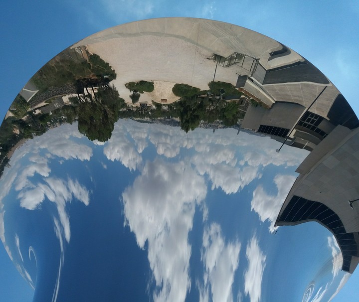Upside down