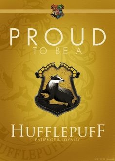 Proud To Be A Hufflepuff