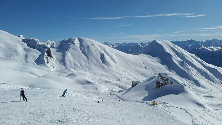 The freedom of skiing