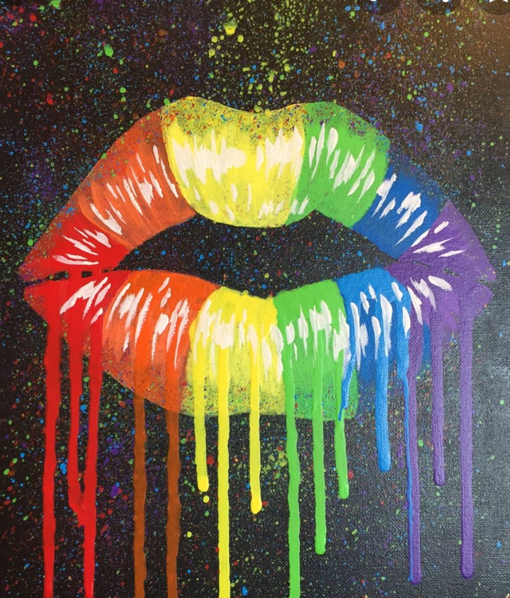 Kissed a rainbow