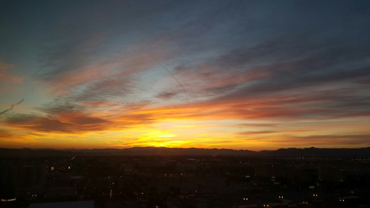 Las Vegas sunrise