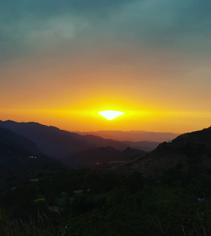 Sunset in Hills
