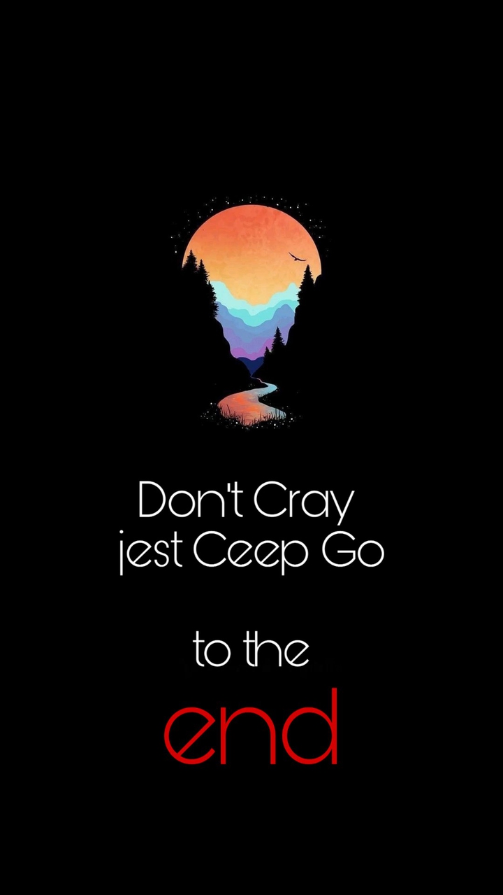 Don't cray