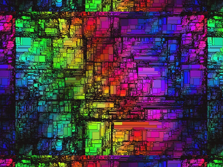 glitched matrix