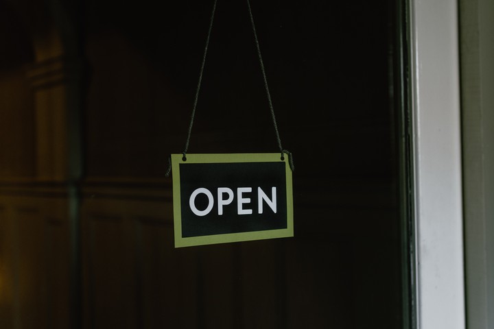 #Open Sign Inscription