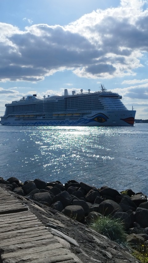 sfondi ship, blue
