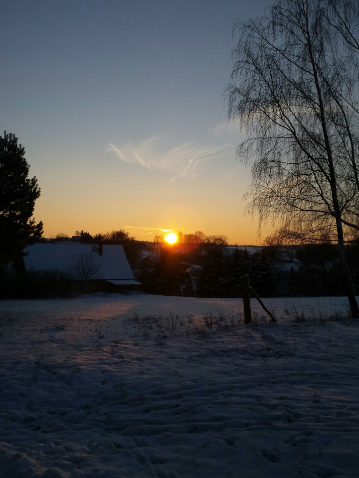 sunset~winter