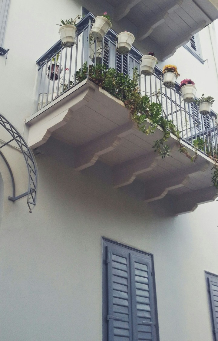 seaside balcony