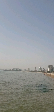 At Yeongildae Beach in Pohang, South Korea