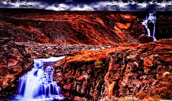 water fall