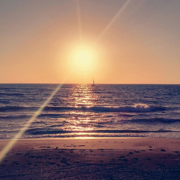 Sun set