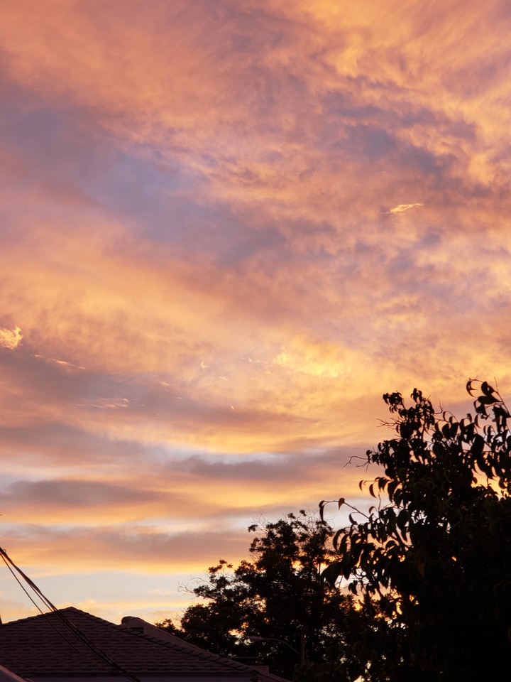 un atardecer de julio