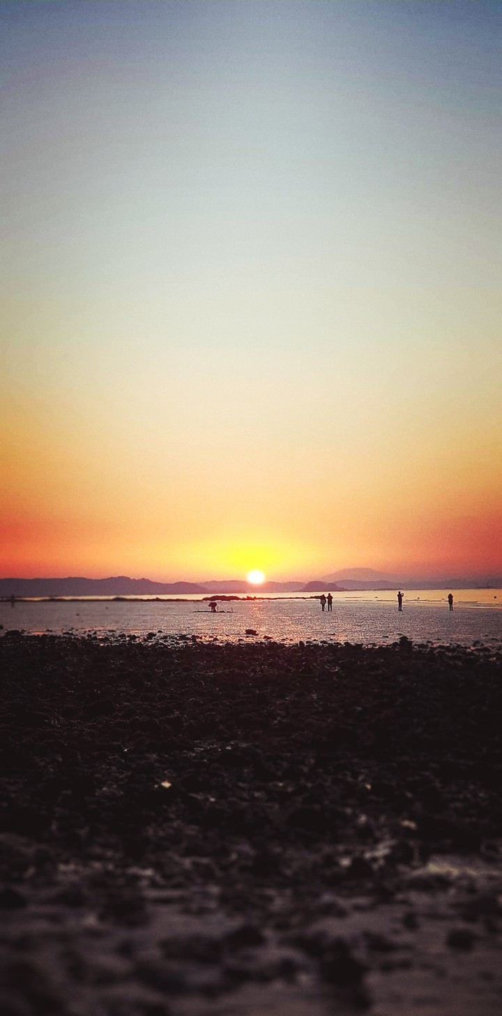 sunset..