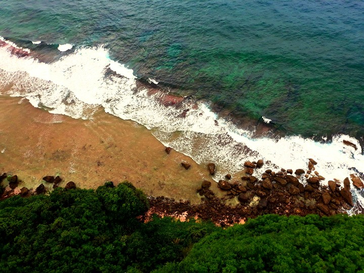 The sea