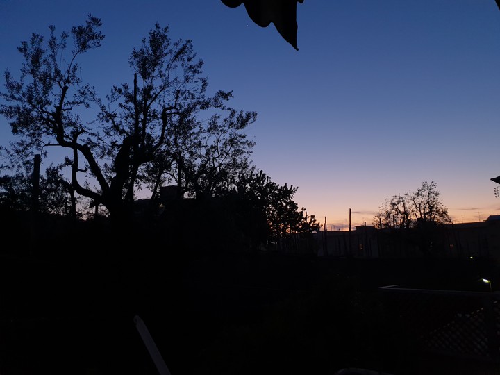 Sunset during corona