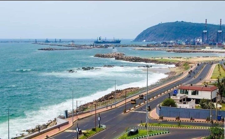 Beach of Visakhapatnam