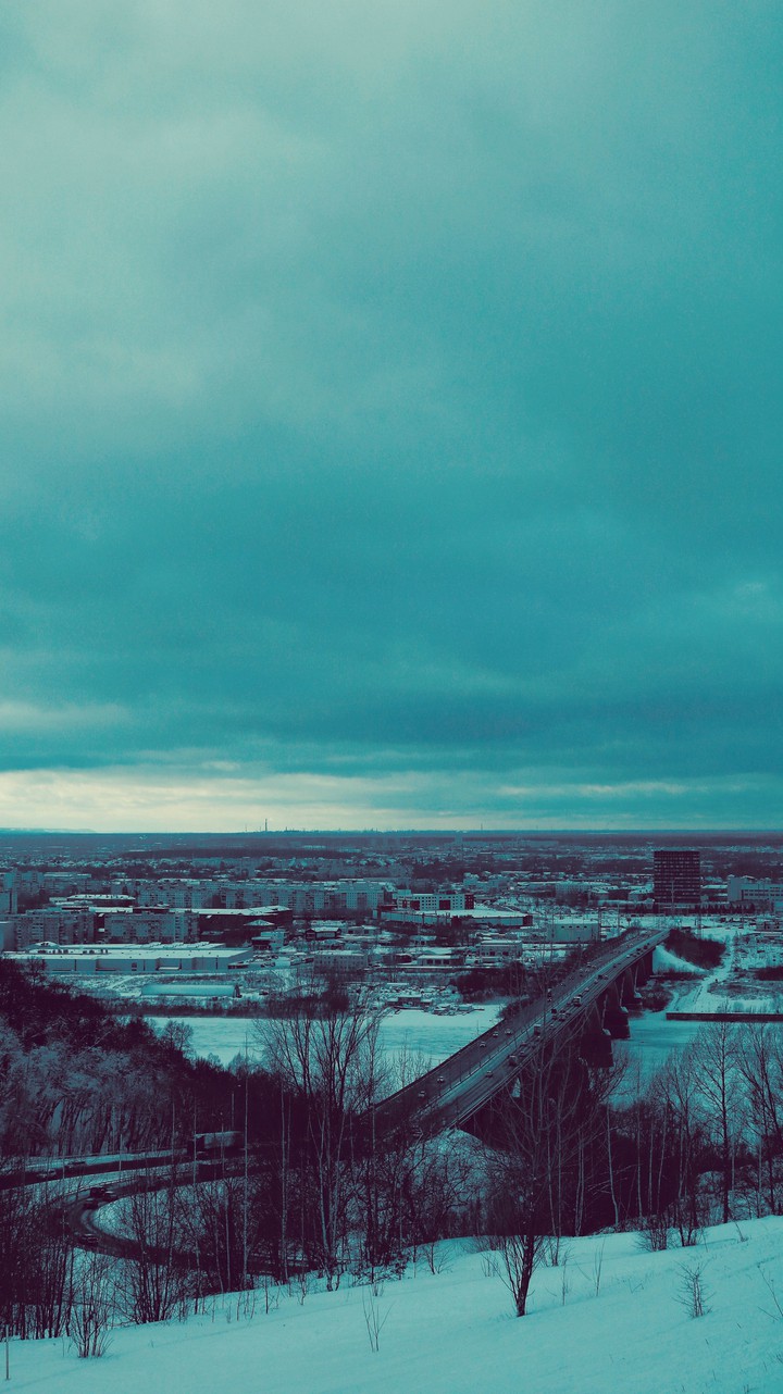 dark evening