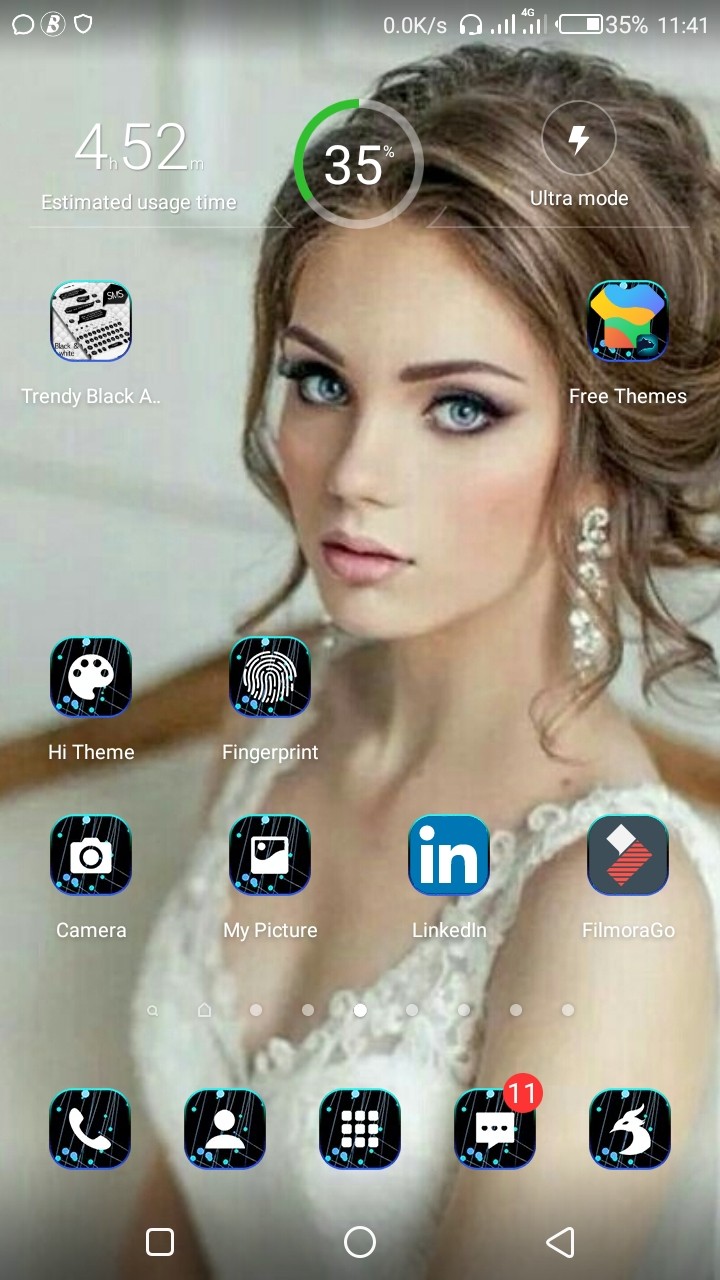 She's my screen saver woman