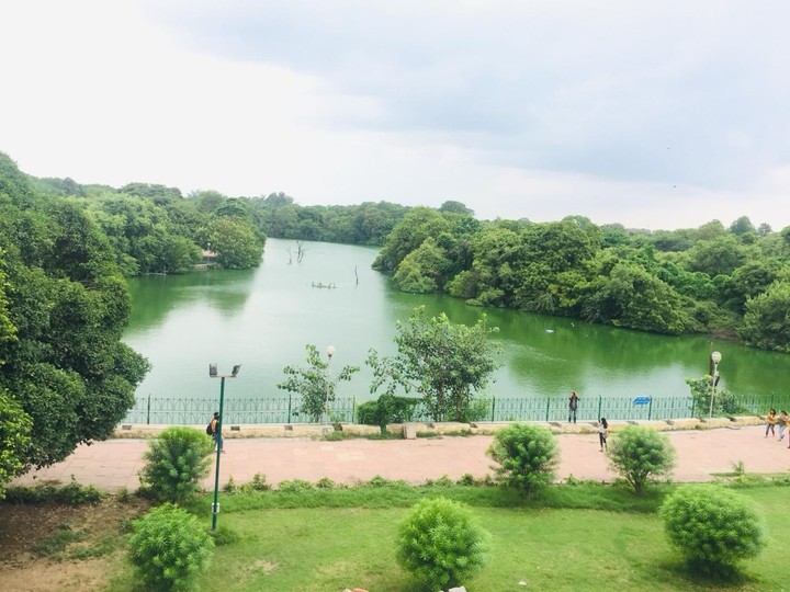 Lake in hauz khas