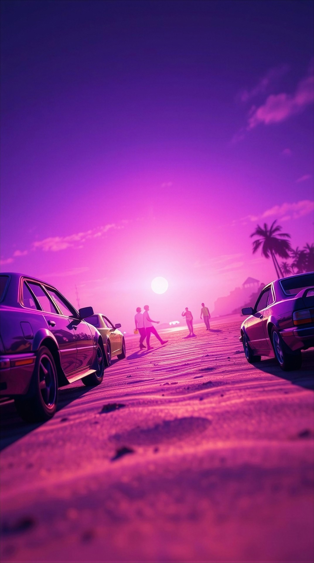 обои Rolling, sunset