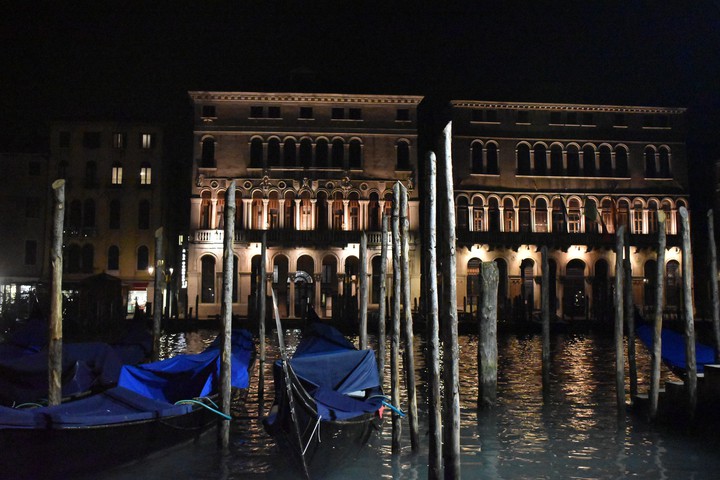 Venice by night