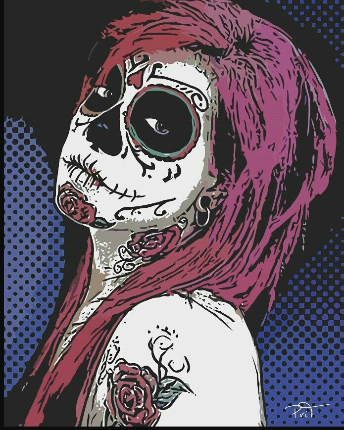 vector skull