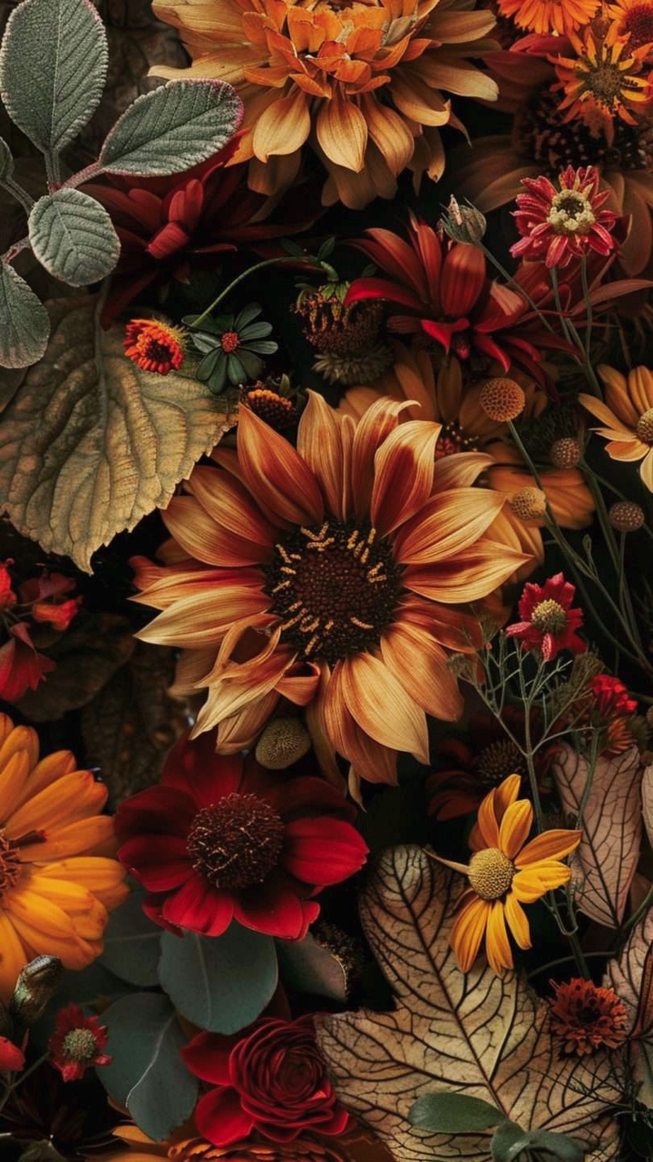 ~ AUTUMN FLOWERS ~