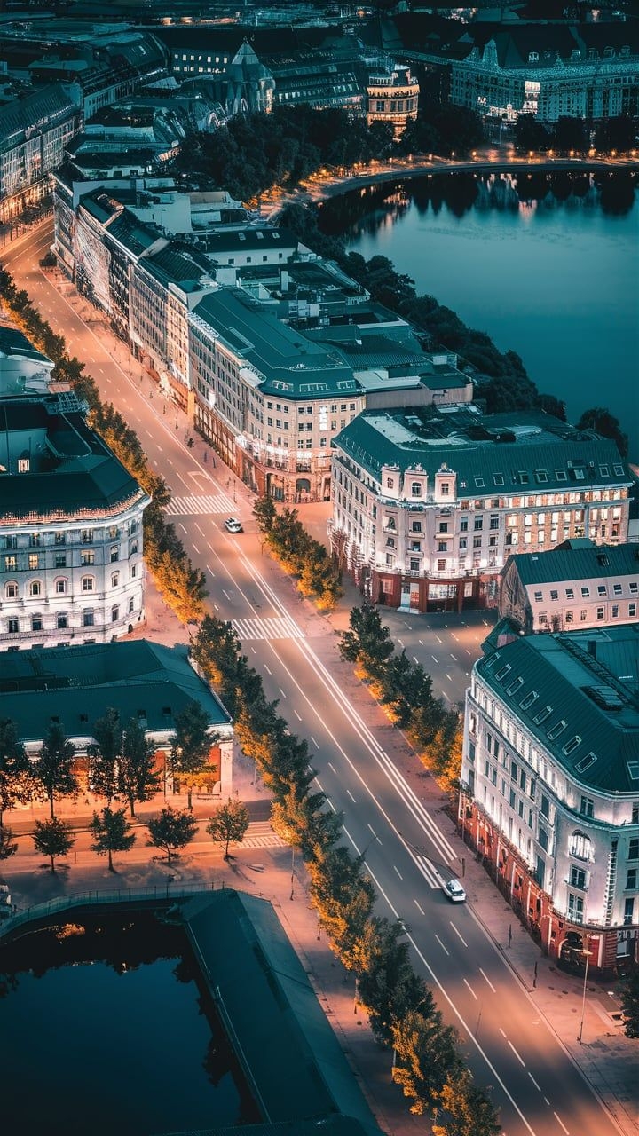 тапети cityscape, mixed-use