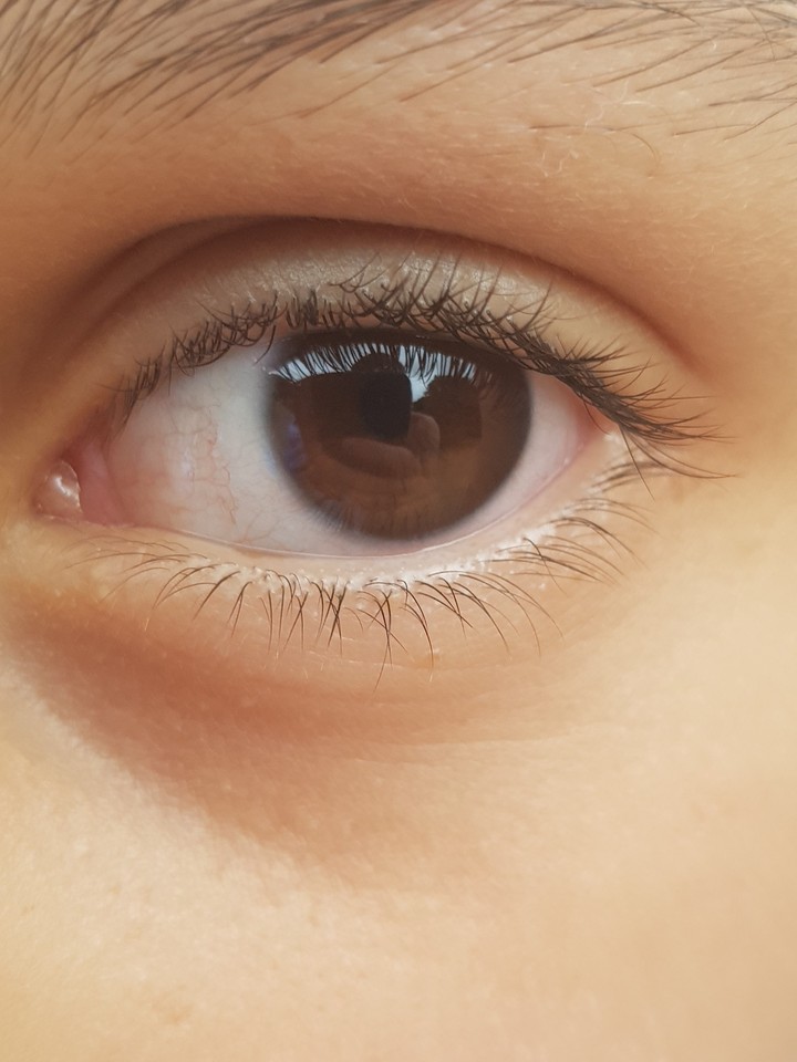 brown eye