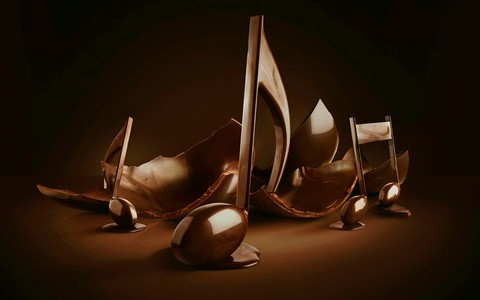 la musique en chocolat