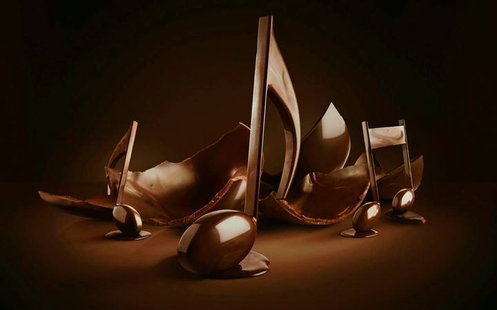 la musique en chocolat
