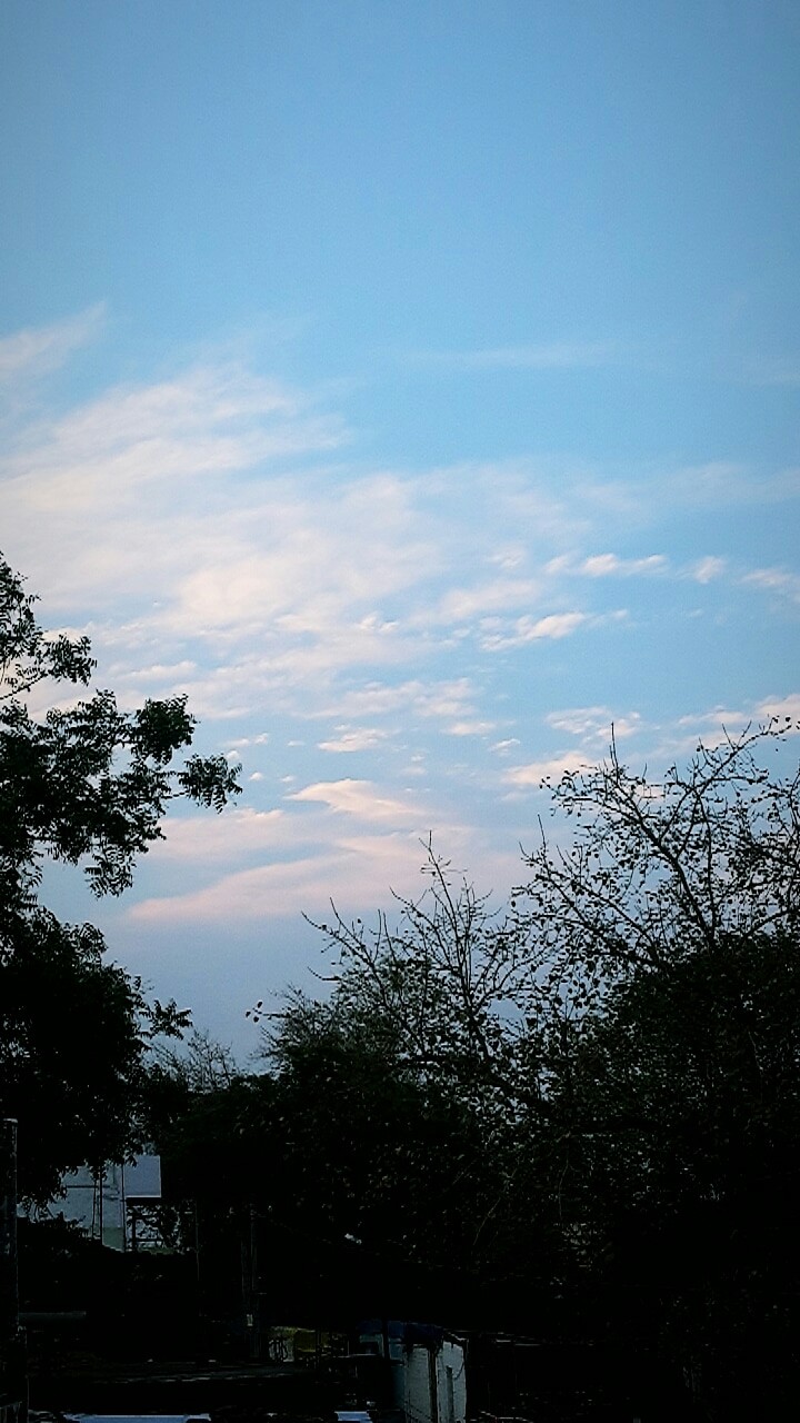 Sky gives peace