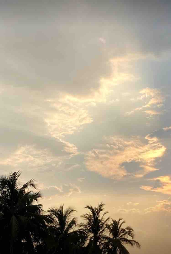 evening at costal area ,magic hours