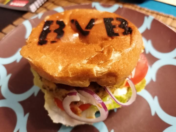 BVB Dortmund Hamburger