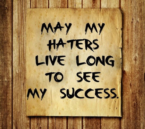 bye bye haters