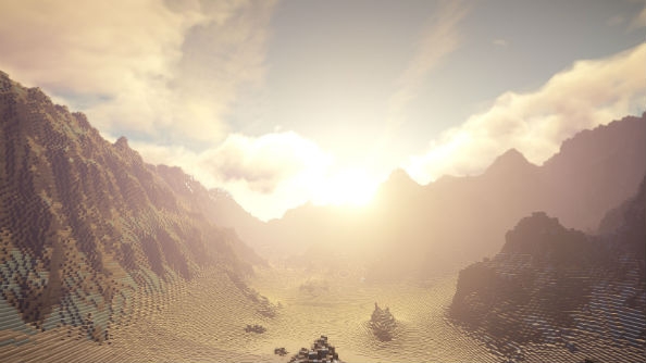 Minecraft modded world