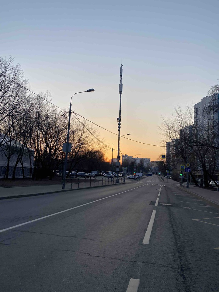 утренняя Москва