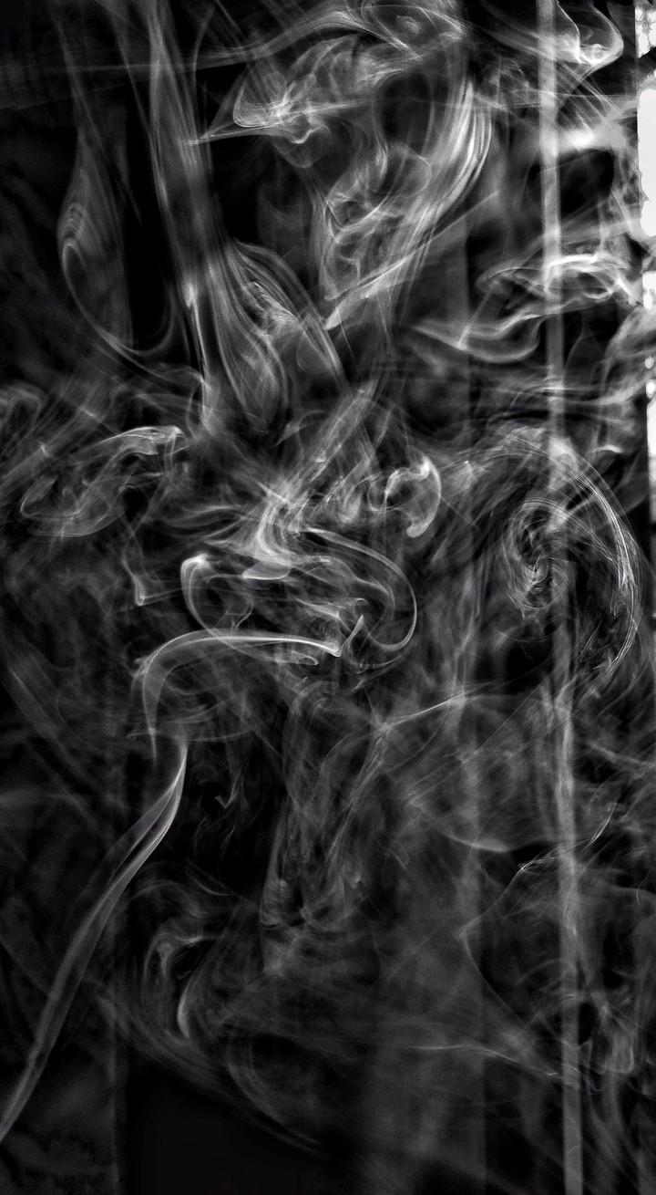 smoking cigarettes
