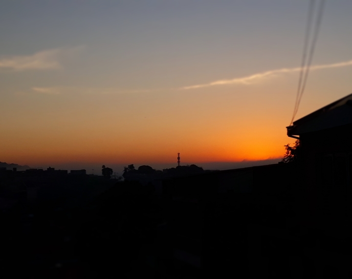 Morning with sun