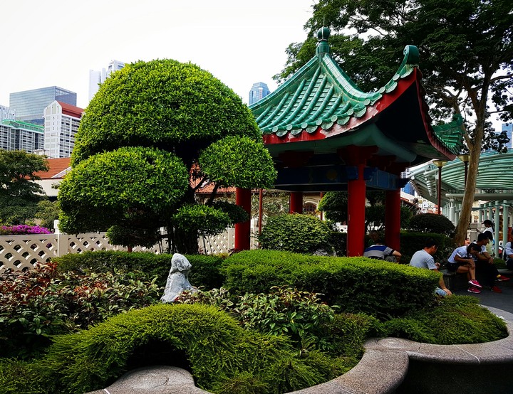 Chinatown in Singapore.