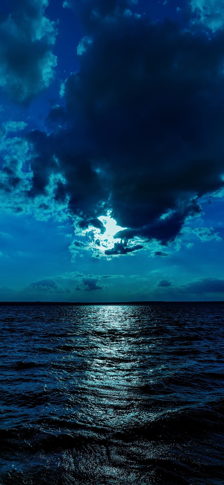 blue clouds