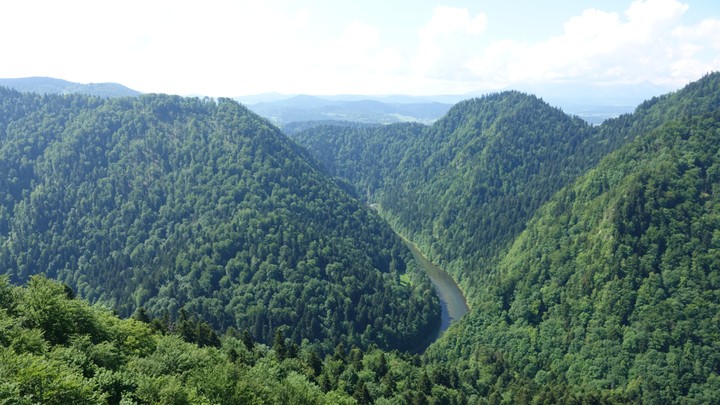 Dunajec River Gorge, Pieniny, Poland