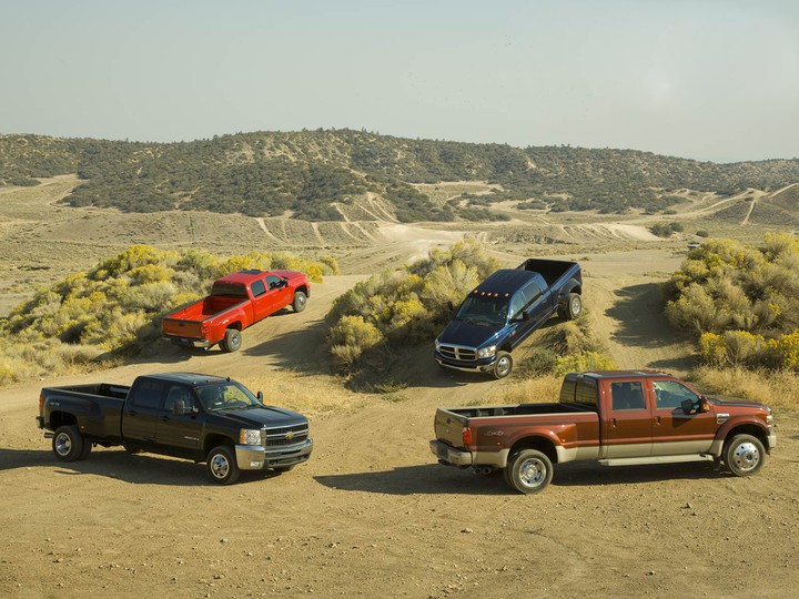 ford and chevrolet and dodge