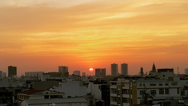 sun set