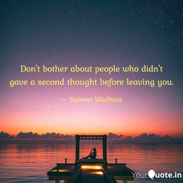 Don't Bother