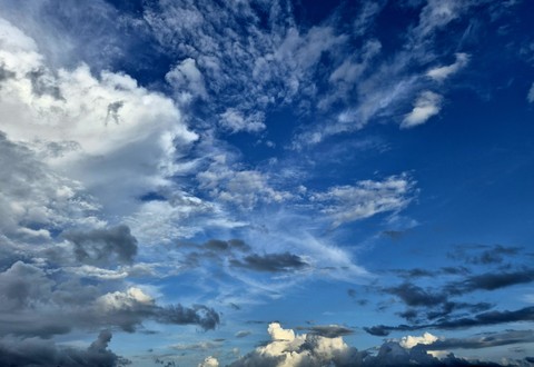 horizon, blue壁紙