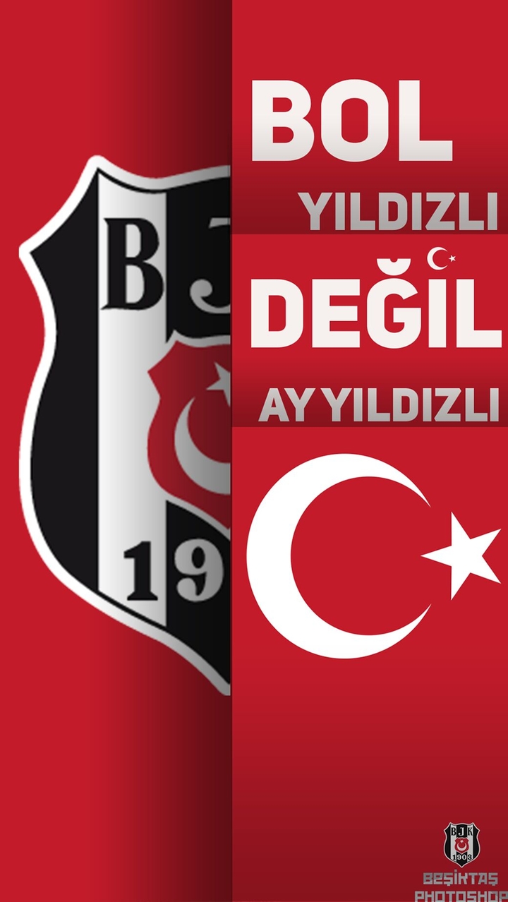 Beşiktaş bayrak Türkiye