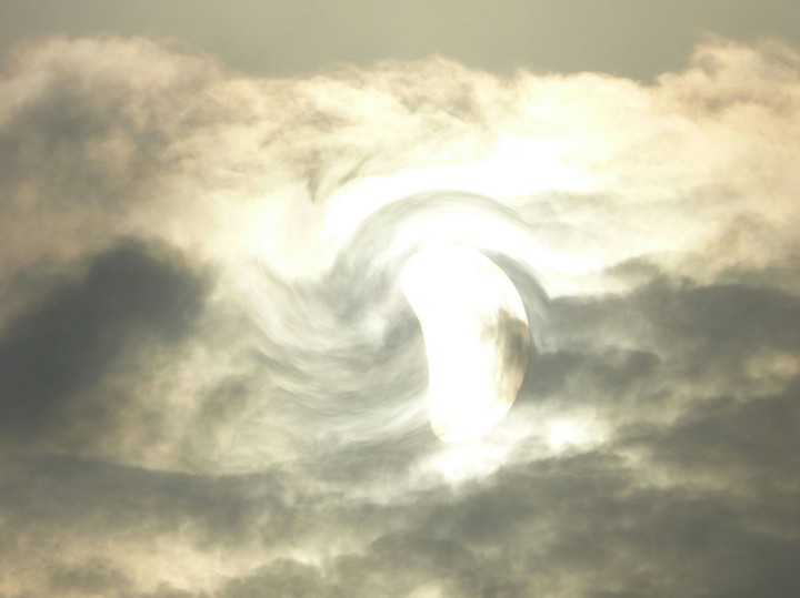 sun in clouds