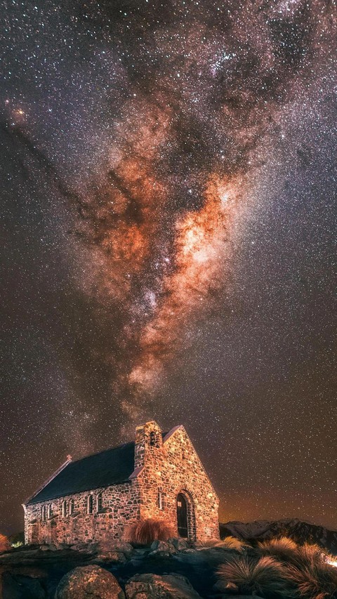 mother nature , stunning milky way